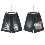 Men Shorts Wash and Do Old Casual Shorts Summer
