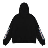 Rhude Hoodie Castle Printed Cotton Men's and Women's Hoodie