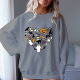 Halloween O-neck Sweatshirt Unisex Fashion