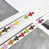 Chh Chrome Heart Belt Embroidery Belt Male