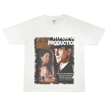 Film Star T Shirt Trendy Cotton Short Sleeve Loose round Neck American Retro T-shirt for Men