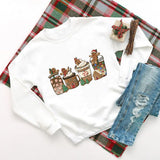 Merry Christmas Claus Sweatshirt Crewneck Hoodie