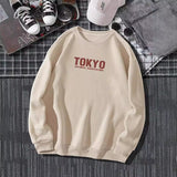 Sakura Printing Spring Casual Hoodies