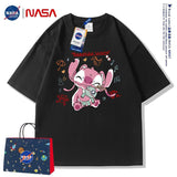 Nasa T Shirt T-Shirt Baby Boy And Girl Summer Top Loose-Fitting Pure Cotton Short Sleeves