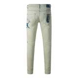 KSUBI Jeans Slim Fit Casual Stretch Jeans