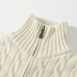 Ralph Lauren Knitted sweaters embroidered turtleneck full zipper