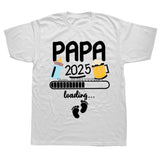 Papa European size T-shirt men's T-shirt