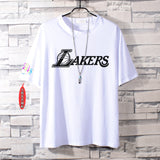 Basketball Sports T Shirt James No. 23 Kobe Short-Sleeved T-Shirt Men'S Loose