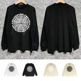 Purple Brand Long Sleeve T-Shirt Fashion Loose Long Sleeve Top