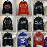 Mens trendy Hoodie & Pants Wash Water Make Old Sweater