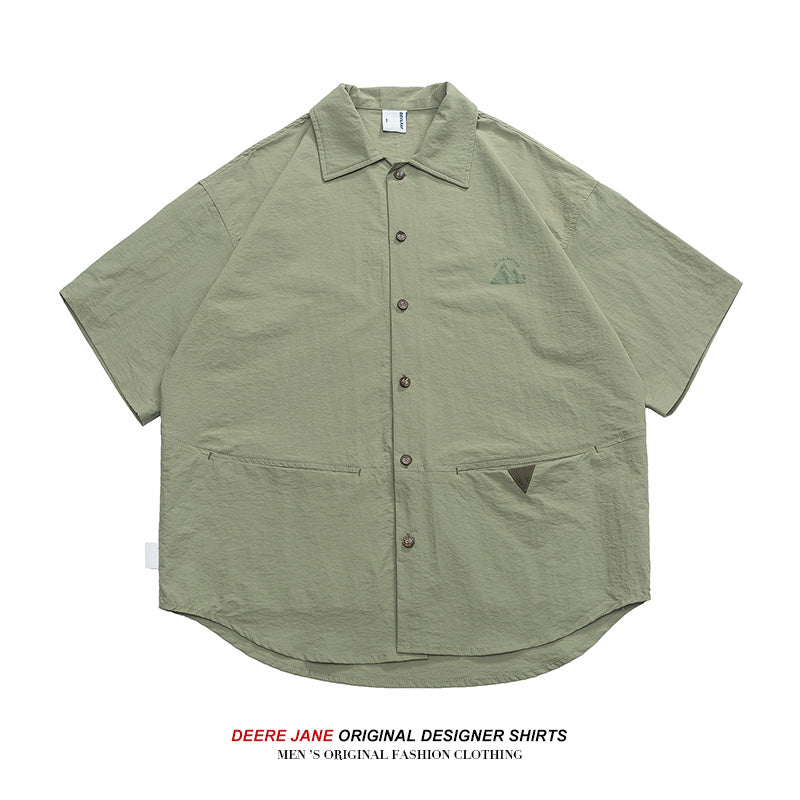 Men's Shirt Short-Sleeved Shirt Men's Shirt Summer Thin