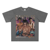 Film Star T Shirt Movie Bruce Lee Cotton Short Sleeve Loose round Neck American T-shirt Men and Women