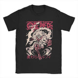 Men LUFFYS FLAG Ones Anime Pieces T Shirt  Cotton Clothing