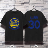 Basketball Sports T Shirt Curry 30 Thompson 11 Basketball Sports T-Shirt Student Loose Casual Breathable Short Sleeve Men