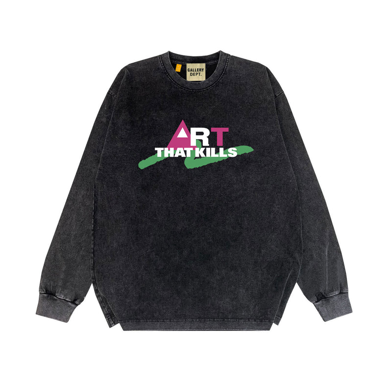 Gallery Dept Long Sleeve Shirt Vintage T Shirt Washed and Worn Vintage Long Sleeve T-shirt