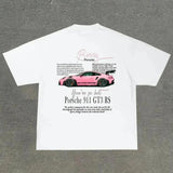 Casual Cotton Classic Fashion Design Car letter pattern