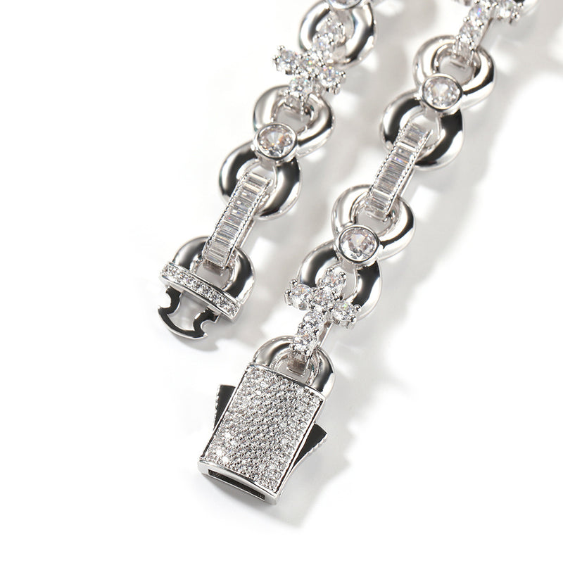 Chains Premium 12mm Cross Necklace Crosses St. Valentine's