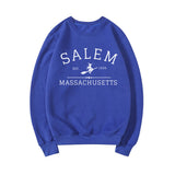 Salem Massachusetts Crewneck Halloween Sweatshirt Salem