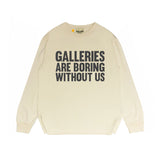 Gallery Dept Long Sleeved Shirt Fashion Brand Long Sleeve Long-Sleeved T-shirt Blouse