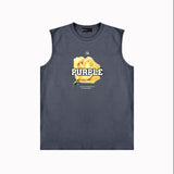 Purple Brand Tank T Shirts Sleeveless T-shirt Vest