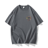 Nasa T Shirt Short Sleeve T-Shirt Men'S Summer Half Sleeve Loose Round Neck T-Shirt