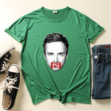 Heisenberg T Shirt Deadly Poison Master Loose Crew Neck T-shirt Top