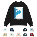 Purple Brand Sweatshirt Loose Crew Neck Sweater