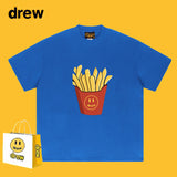 Drew T Shirts Cotton Short-Sleeved Printed T-shirt
