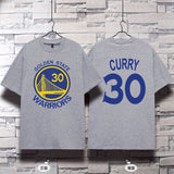 Basketball Sports T Shirt Curry 30 Thompson 11 Basketball Sports T-Shirt Student Loose Casual Breathable Short Sleeve Men