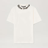 Palm Angels T Shirts Scarf Print Short Sleeve T-Shirt