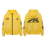 Mens trendy Hoodie & Pants2 Loose Hoodie Sweater Casual Pants
