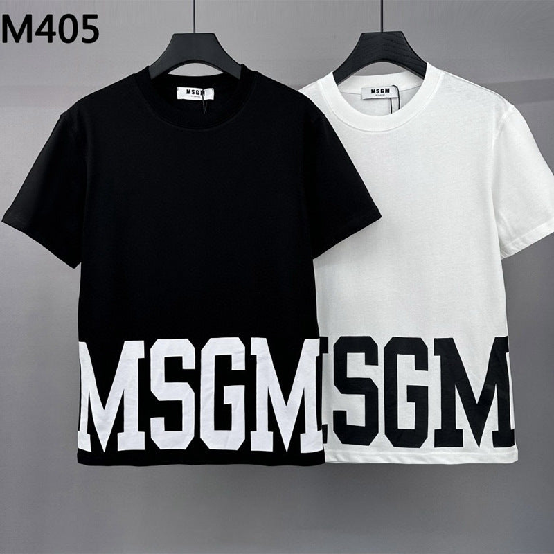 MSGM T-Shirt Short Sleeve Crew Neck
