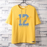 Basketball Sports T Shirt Summer Cotton Short Sleeve T-Shirt Male Student Basketball Sports Loose