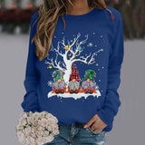 Hooded Pullover Oversize Workout Sweater Ugly Xmas Women