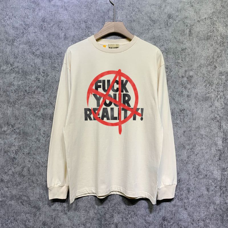 Gallery Dept Long Sleeved Shirt Fashion Brand Long Sleeve Long-Sleeved T-shirt Blouse