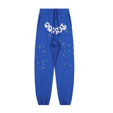 Sp5der Hoodie Puff Print Pure Cotton Suit