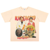 Film Star T Shirt Loose Heavy American Retro Street T-shirt