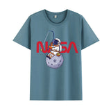 Basketball Sports T Shirt Summer Casual Short Sleeve T-Shirt Men'S Trendy Student Loose