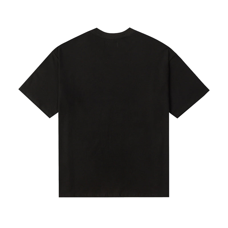 ERD T Shirts Short Sleeve Logo Cartoon Print Loose