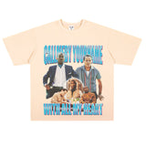 Film Star T Shirt Movie Green Book Loose Retro Street Pure Cotton Personalized T-shirt Men and Women
