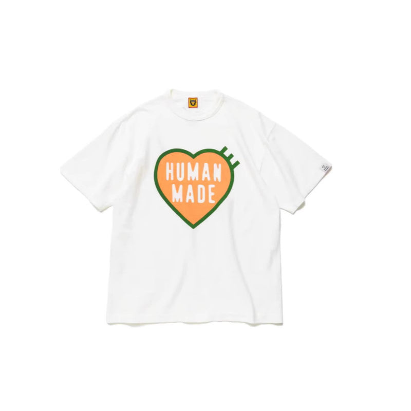 Men T-shirts Love Pattern Slub Cotton Crew Neck Loose T-Shirt Short Sleeve