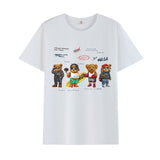 Basketball Sports T Shirt Cotton 2023 Summer Short Sleeve T-Shirt Men'S Casual