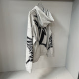 Mixed Emotion T-Shirt Vintage Loose Casual Cardigan Hoodie Jacket