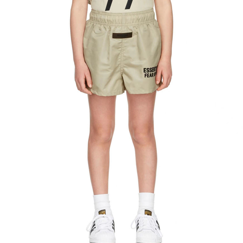 Fear of God Essentials Kids 1977 Shorts Sports Shorts Letter Casual Pants