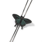 Chains Mini Butterfly Hip Hop Niche Copper Set 5A Zircon Spectrum Animal