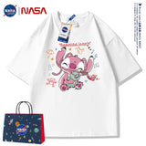Nasa T Shirt T-Shirt Baby Boy And Girl Summer Top Loose-Fitting Pure Cotton Short Sleeves