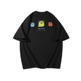 Nasa T Shirt T-Shirt Men Summer Trendy Loose Half-Sleeve Top