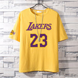 Basketball Sports T Shirt Nba Basketball Clothes Commemorative Kobe No. 24 Cotton Short-Sleeved T-Shirt Men'S Loose