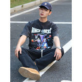 Basket Ball Star T Shirt Basketball Star Vince Carter Printed T-shirt Short Sleeve Loose Retro