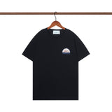 Casablanca T Shirts Crew Neck Loose Cotton Tee